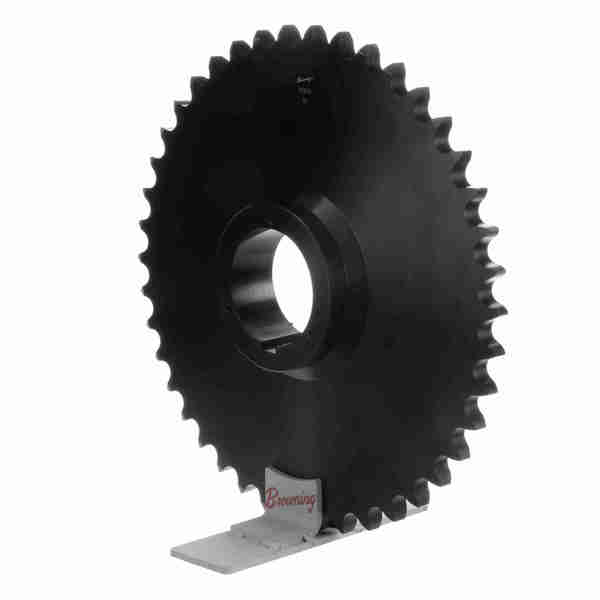 Browning Steel Bushed Bore Roller Chain Sprocket, 100R42 100R42